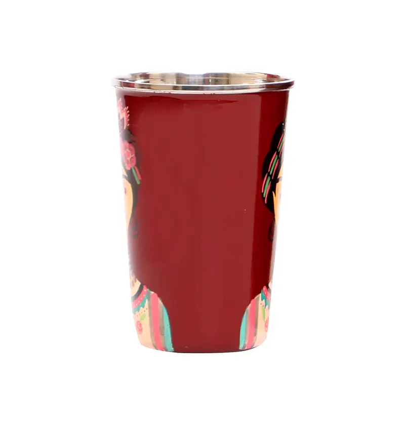 Steel Tumbler Big-Lady Rose Maroon - Master