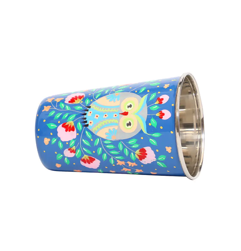 Steel Tumbler Big-Owl Eye Blue - Master