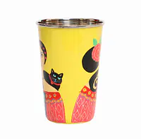 Steel Tumbler Big-Lady Set Yellow - Master