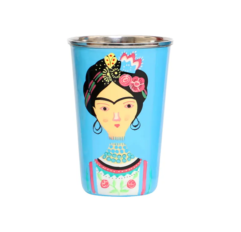 Steel Tumbler Big-Lady Rose Blue - Master