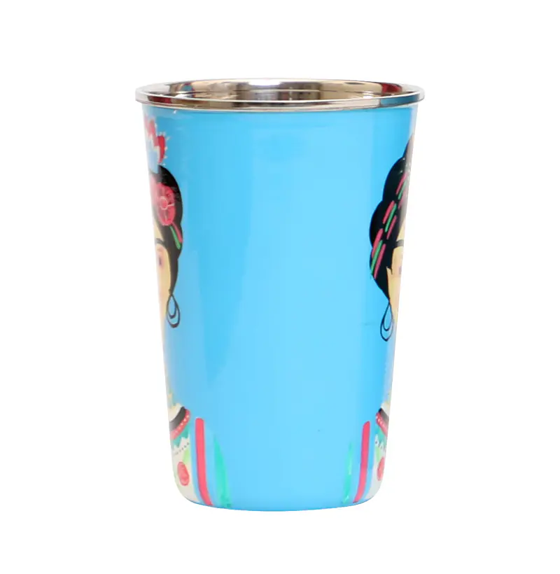 Steel Tumbler Big-Lady Rose Blue - Master