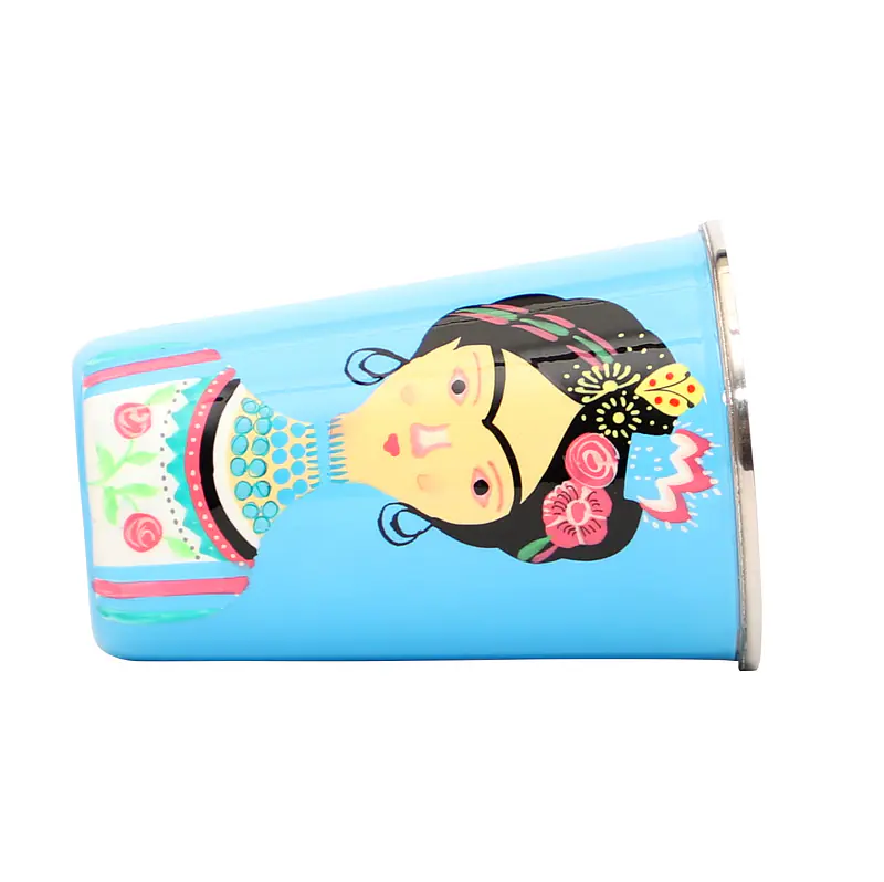 Steel Tumbler Big-Lady Rose Blue - Master