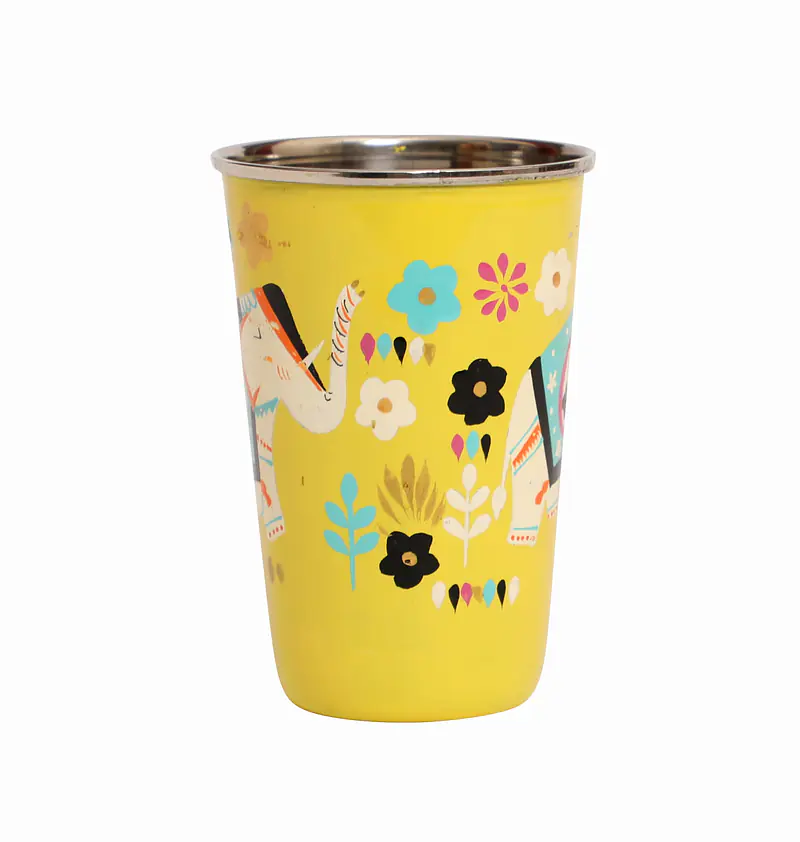 Steel Tumbler Big-ELEPHANT Star-Yellow - Master