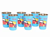 Steel Tumbler Big-Auto Blue ( set of 6 ) - Master