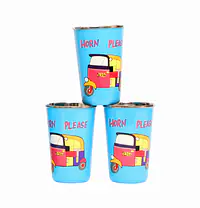 Steel Tumbler Big-Auto Blue ( set of 3 ) - Master