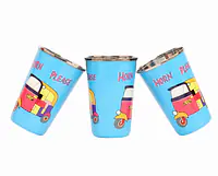 Steel Tumbler Big-Auto Blue ( set of 3 ) - Master