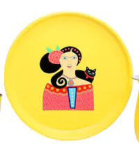 Steel Lady Set - Plate - Master