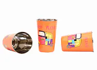 Steel Tumbler Big-Auto Orange ( set of 3 ) - Master