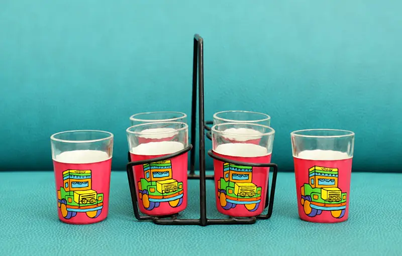 Tapri Glasses - Truck Theme ( Set of 6 ) - Master