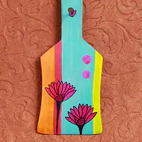 Key Holders - Floral Blue - Master