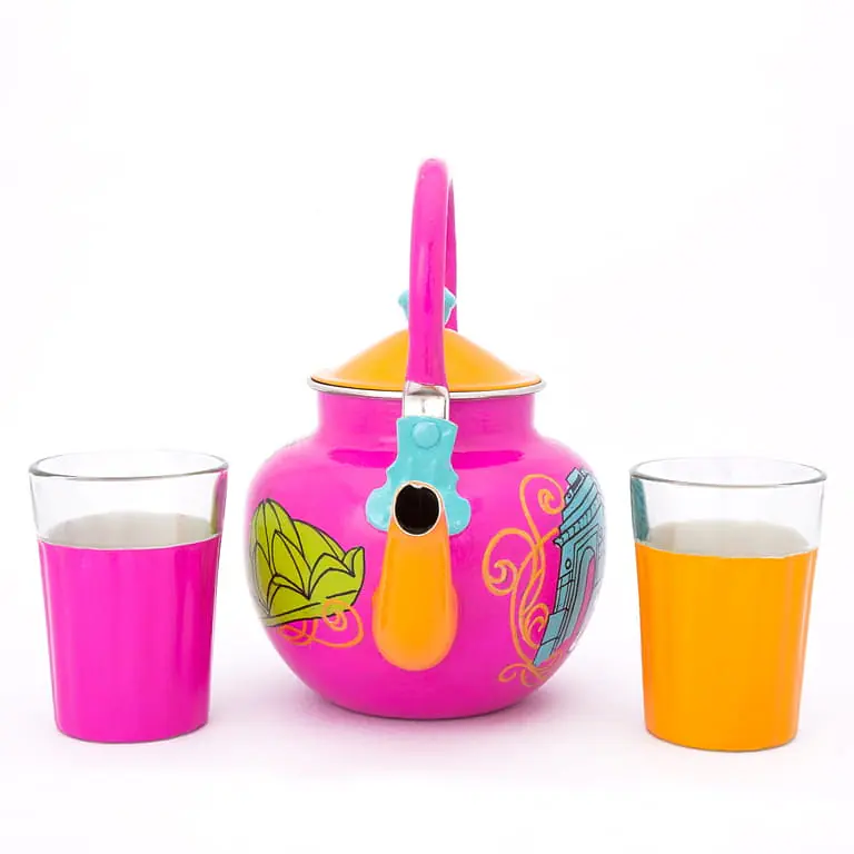 Kettle Set - Delhi Theme Pink - Master