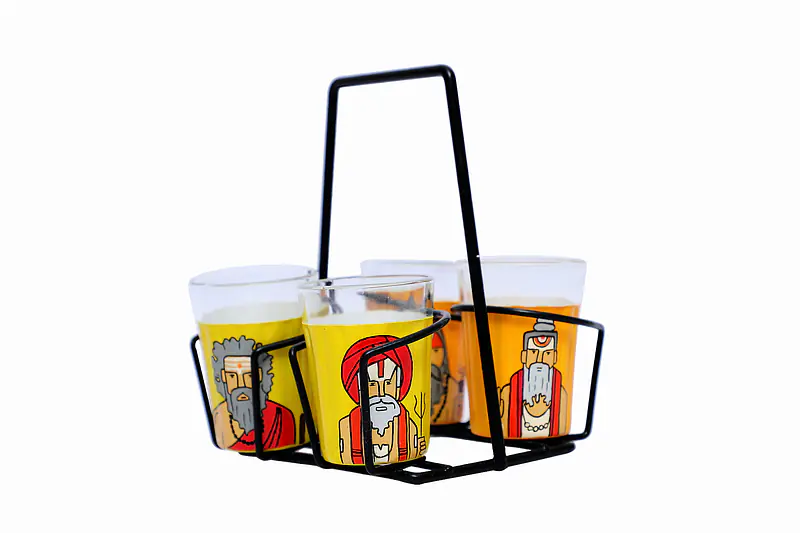Tapri Glasses Sadhu  ( Set of 4 ) - Master