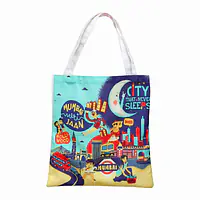 Canvas Tote Bags - Mumbai Meri Jaan - Master