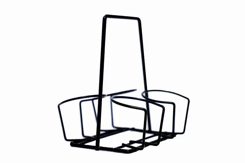Cutting Chai Glass Stand / Tea Glass Holder  - For Set of 4 Tea Glasses - Master