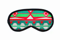Neck Pillows & Eye Masks Combo - ( Two Eye Masks ) - Horn Not Ok Please - Master