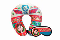 Neck Pillow & Eye Mask Combo -  Horn Not Ok Please - Master