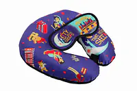 Neck Pillow & Eye Mask Combo - Mumbai Meri Jaan - Master