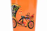 Stainless Steel Tumbler Big - Cycle Rickshaw Orange - Master