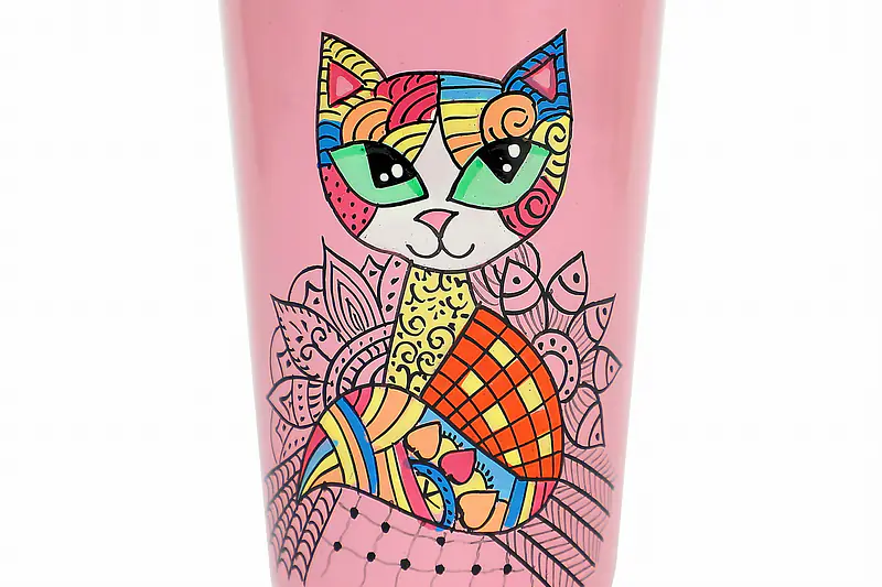Stainless Steel Tumbler Big - Pussy Cat Pink - Master