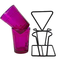 Tapri Glasses - Rang Barse - Set of 2  ( Purple ) - Master