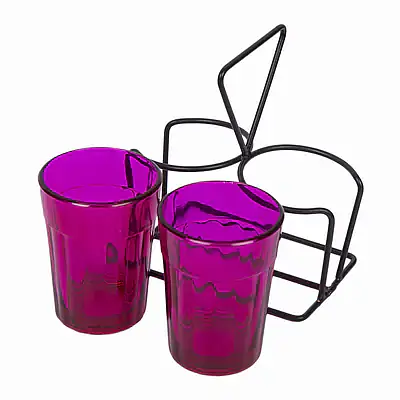 Tapri Glasses - Rang Barse - Set of 2  ( Purple ) - Master