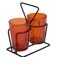Tapri Glasses - Rang Barse - Set of 2 ( Orange ) - Master
