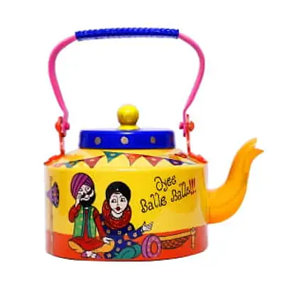 Single Aluminium Kettle - Oye Balle Balle! - Master