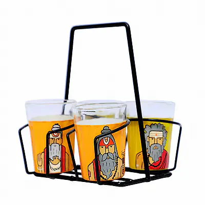 Tapri Glasses Sadhu  ( Set of 4 ) - Master