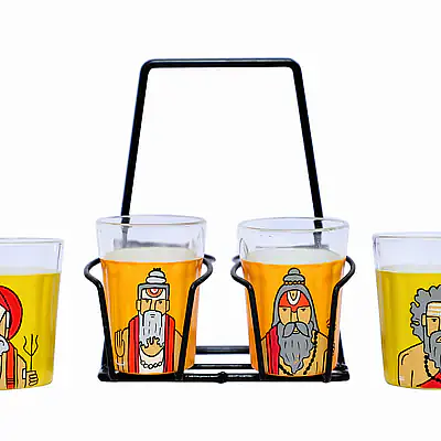 Tapri Glasses - Sadhu ( Set of 4 ) - Master