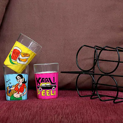 Tapri Glasses - Multicolour - Master