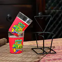 Tapri Glasses - Truck Theme (Pink) - Master