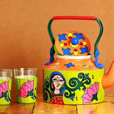 Kettle Set - Lotus Lady - Master