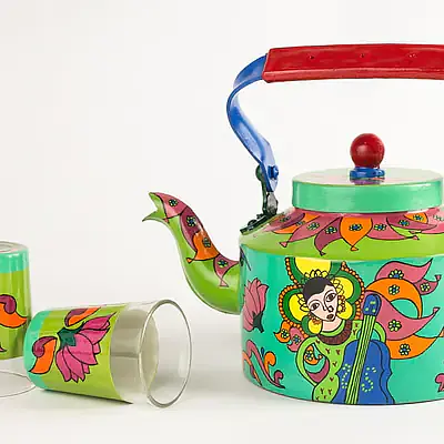 Kettle Set - Durga Puja - Master