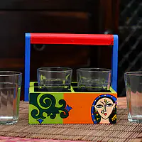 Katta Chai With Transparent Cutting Chai Glasses - Lotus - Master