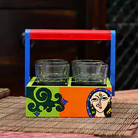 Katta Chai With Transparent Cutting Chai Glasses - Lotus - Master