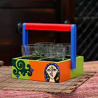 Katta Chai With Transparent Cutting Chai Glasses - Lotus - Master