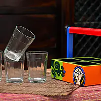 Katta Chai With Transparent Cutting Chai Glasses - Lotus - Master