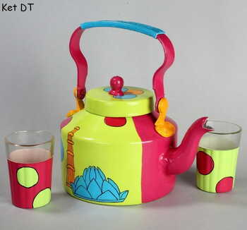 Kettle Set - Delhi Theme