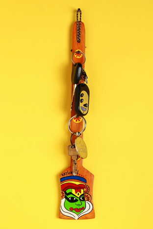 Key Holders - Kathkali Orange