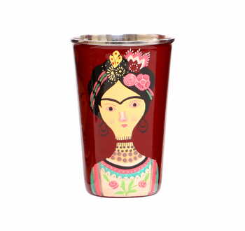 Steel Tumbler Big-Lady Rose Maroon