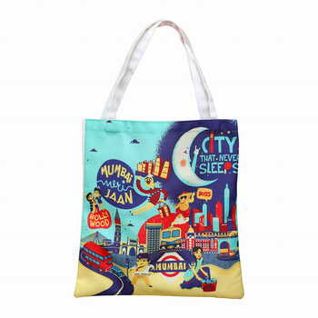 Canvas Tote Bags - Mumbai Meri Jaan