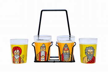 Tapri Glasses - Sadhu ( Set of 4 )